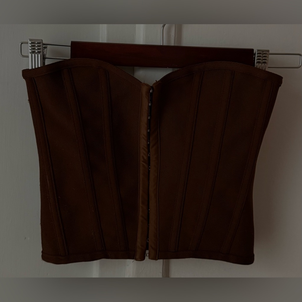 Brown Corset Top